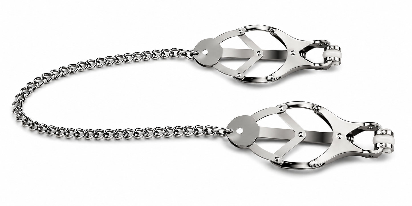 Argentia™ Silver Clover Nipple Clamps