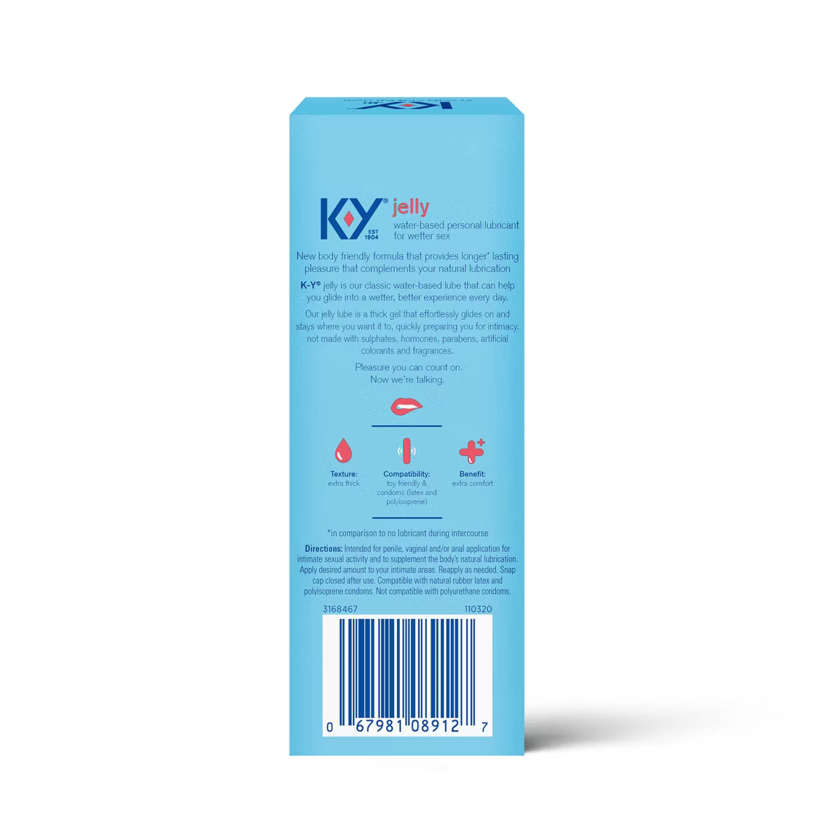 K-Y Jelly Personal Water-Based Lube - 4oz