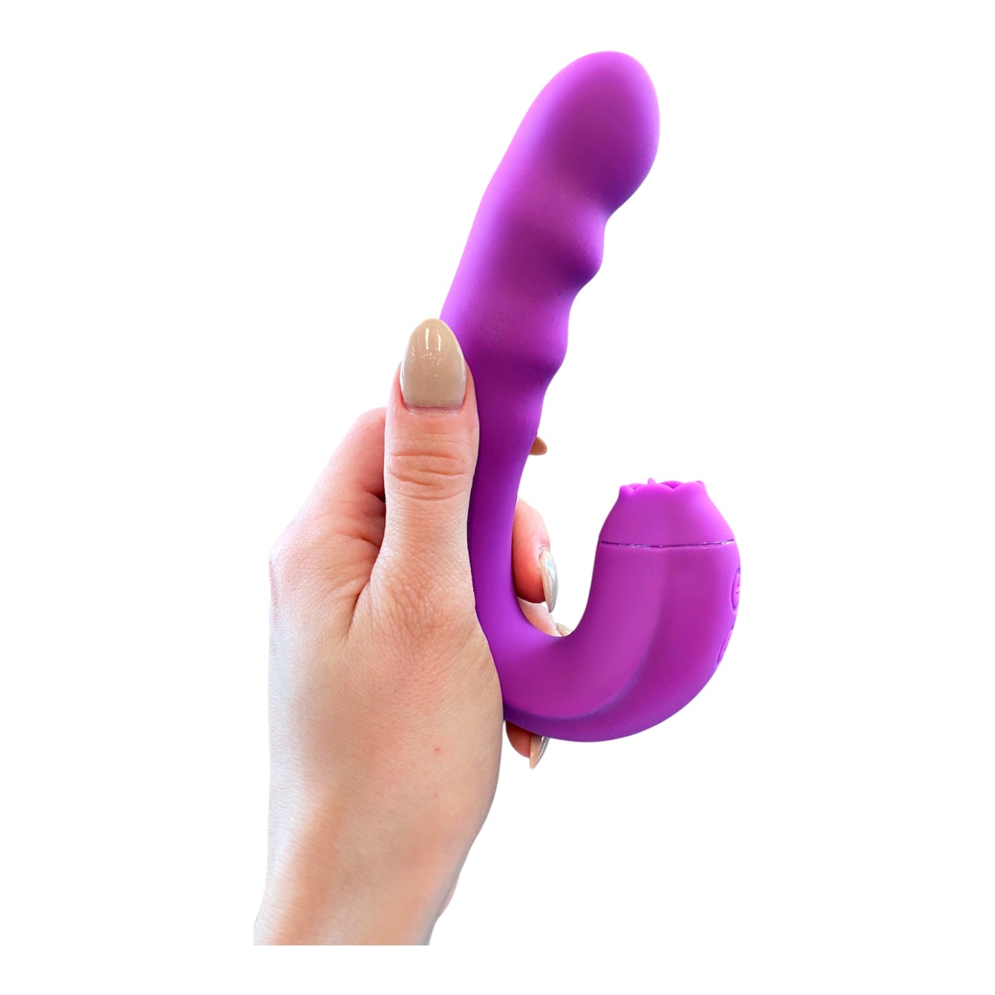Feronia – The Licking Vibrator, Rotating Head G-Spot Vibrator & Clit Licker