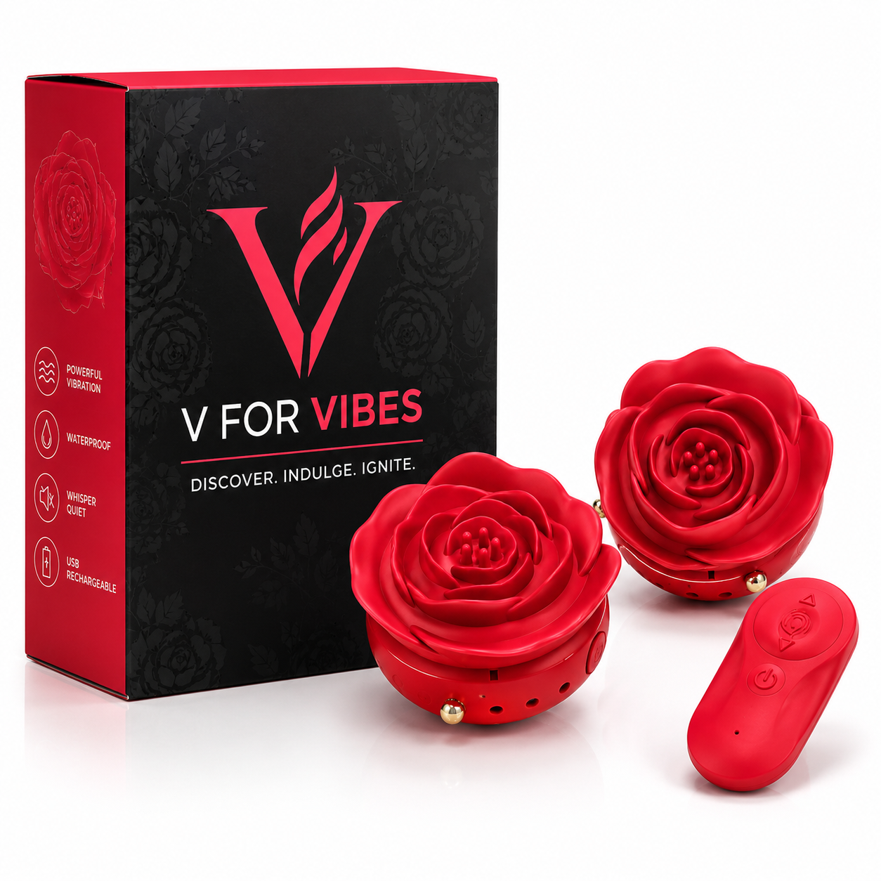 Nox™ App-Controlled Vibrating Nipple Clamps