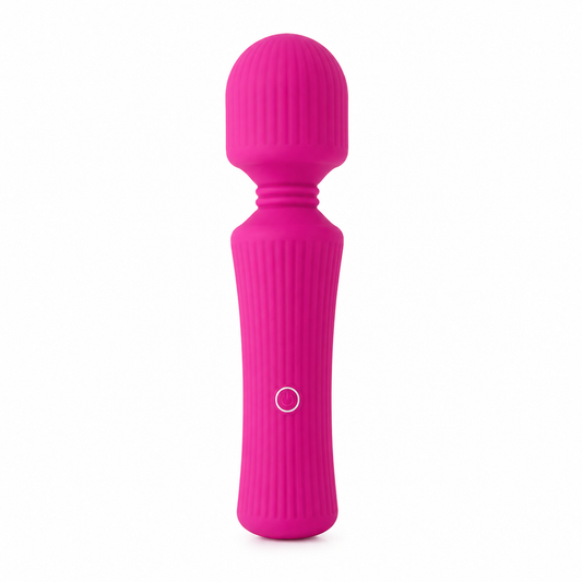 Valeria – The Luxury Pink Mini Wand Vibrator