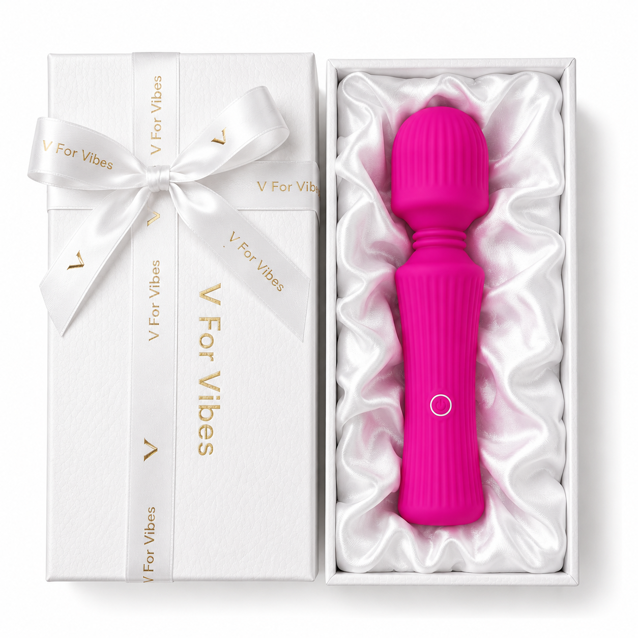 Valeria – The Luxury Pink Mini Wand Vibrator