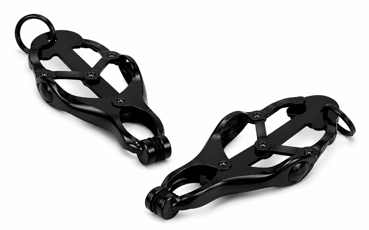 Japanese Clover Nipple Clamps – Adjustable Clover Clamps for BDSM & Sensory Play