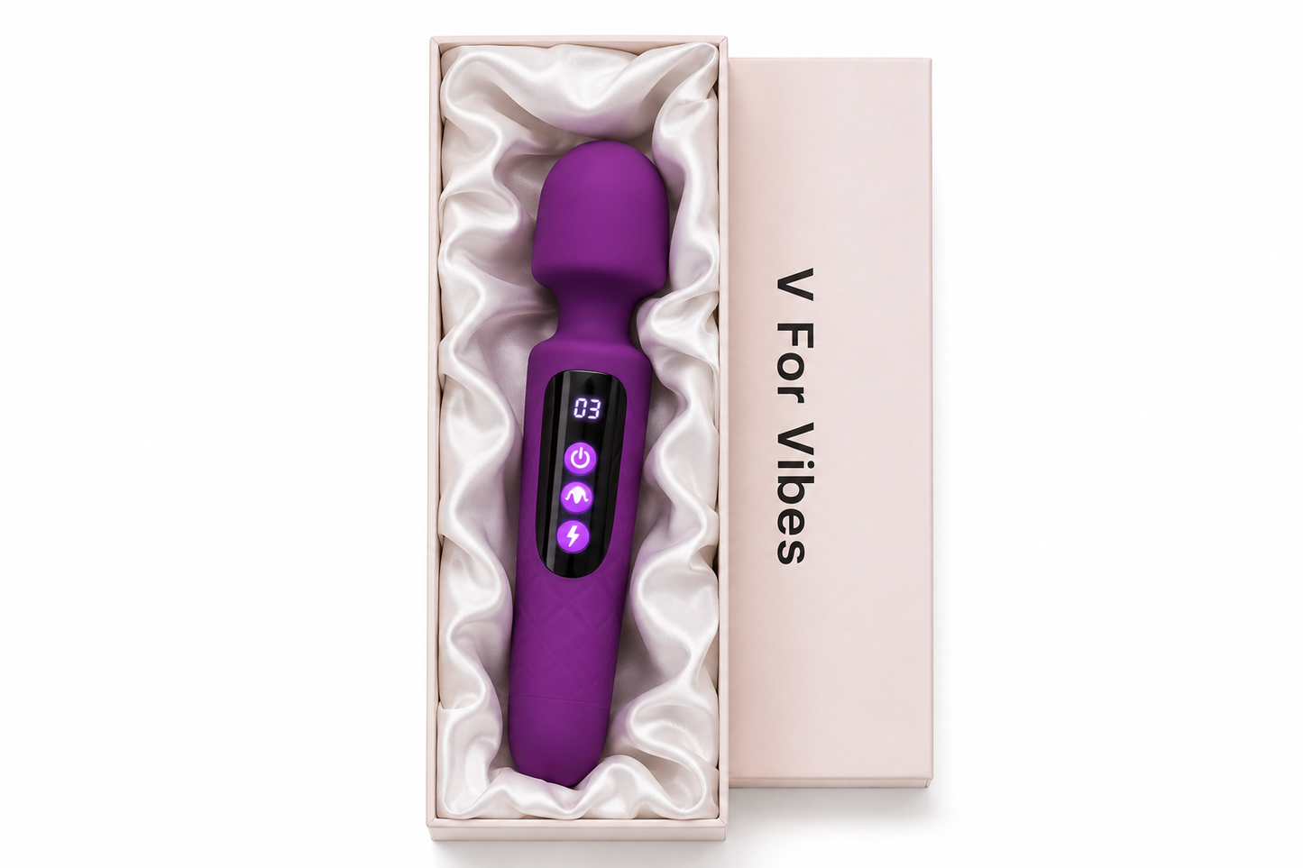 Nemesis – The Ultimate Dual-Head Wand in Royal Purple
