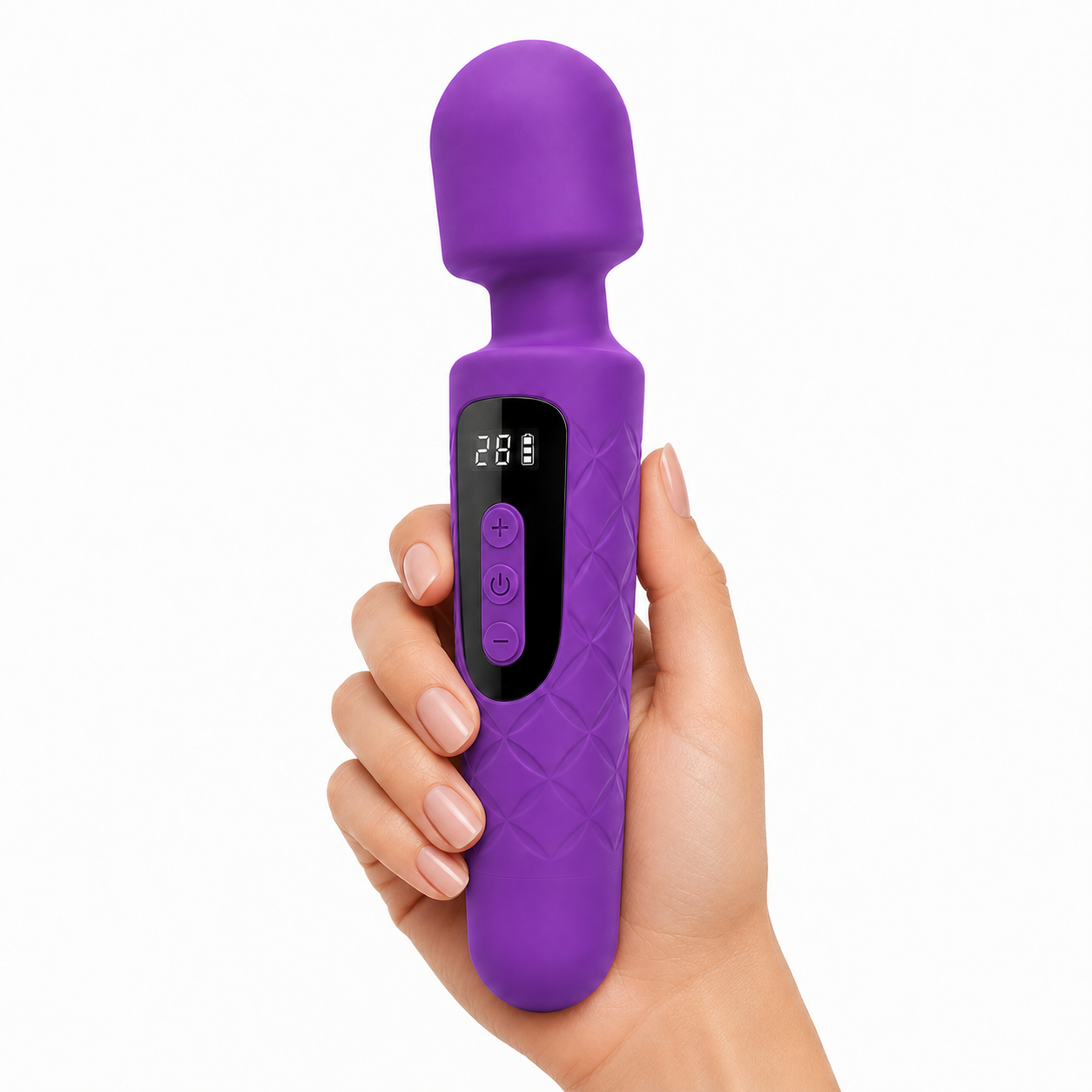 Nemesis – The Ultimate Dual-Head Wand in Royal Purple