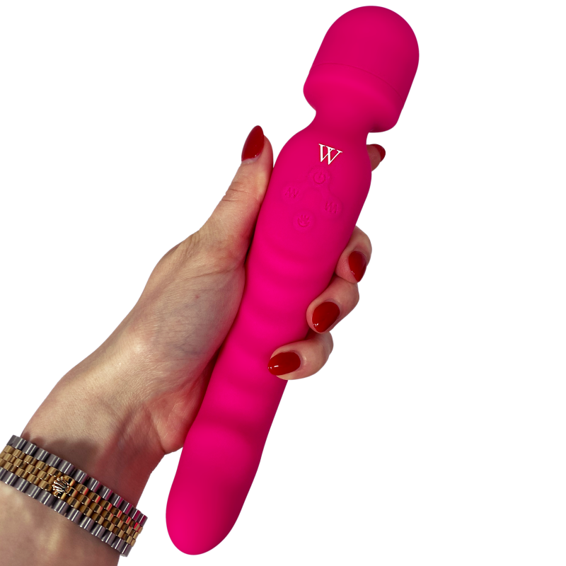 Venus: The Dual-Head Wand Vibrator & Sensual Warming Dildo