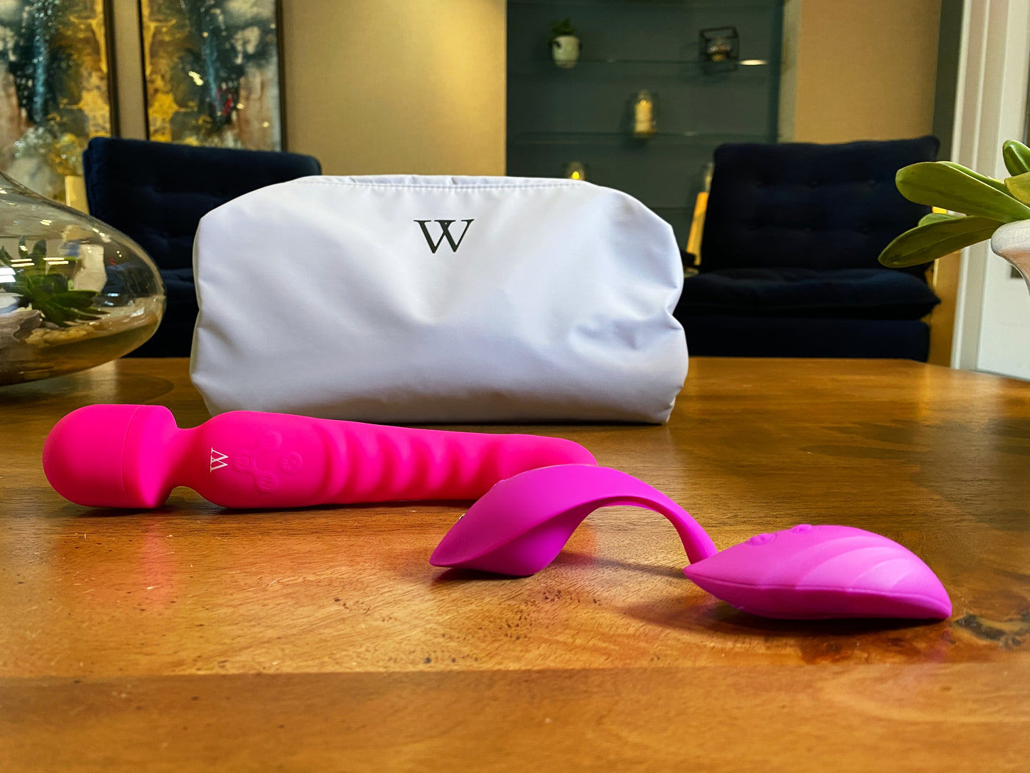 The Blissful Gift Set: Diana Vibrating Panties & Venus Heated Magic Wand