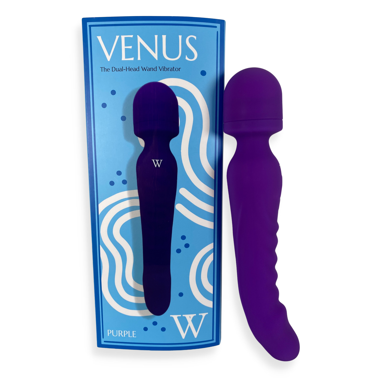 Venus: The Dual-Head Wand Vibrator & Sensual Warming Dildo