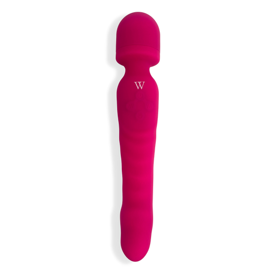 Venus: The Dual-Head Wand Vibrator & Sensual Warming Dildo