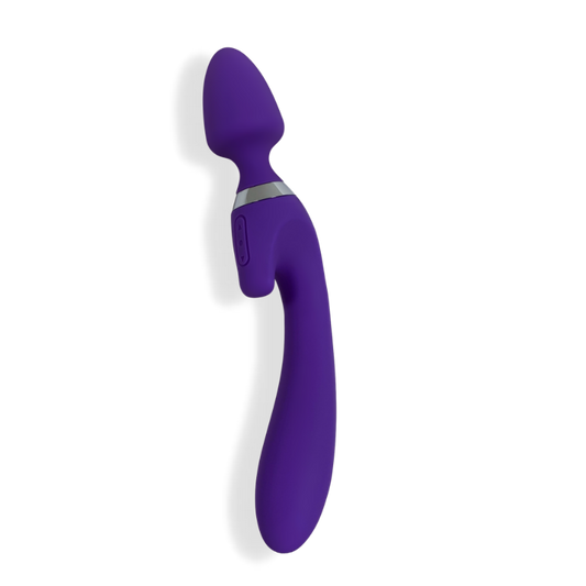 Vesta - Dual-Head Magic Wand Vibrator, Dildo