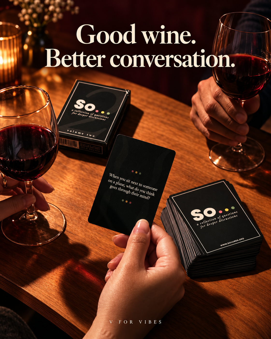So… Volume Two — Conversation Card Game